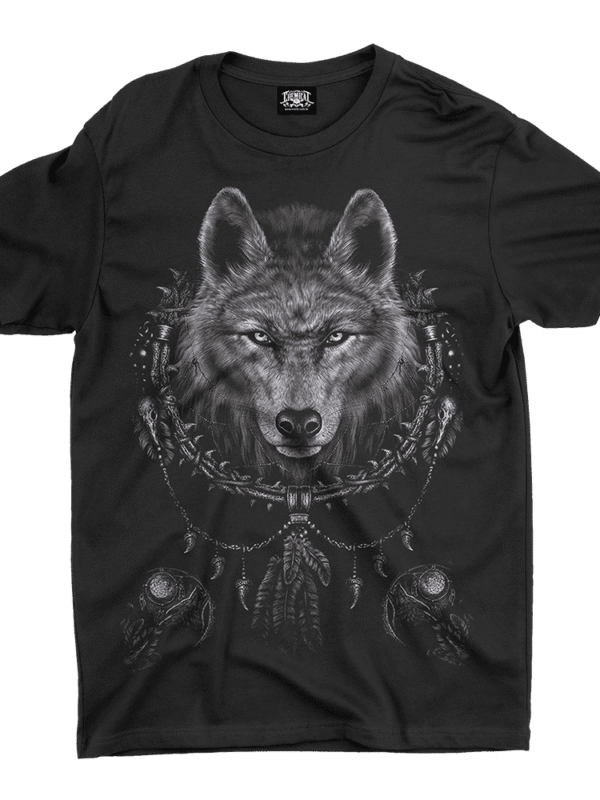 Camiseta Mandala Wolf