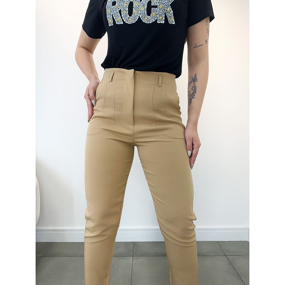 Calça Alfaiataria Nude