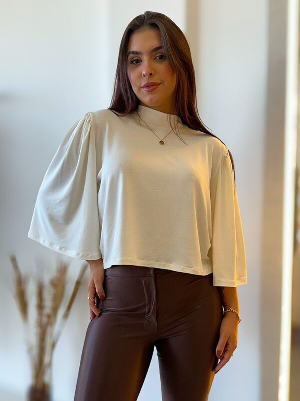 Blusa Mônica OFF White