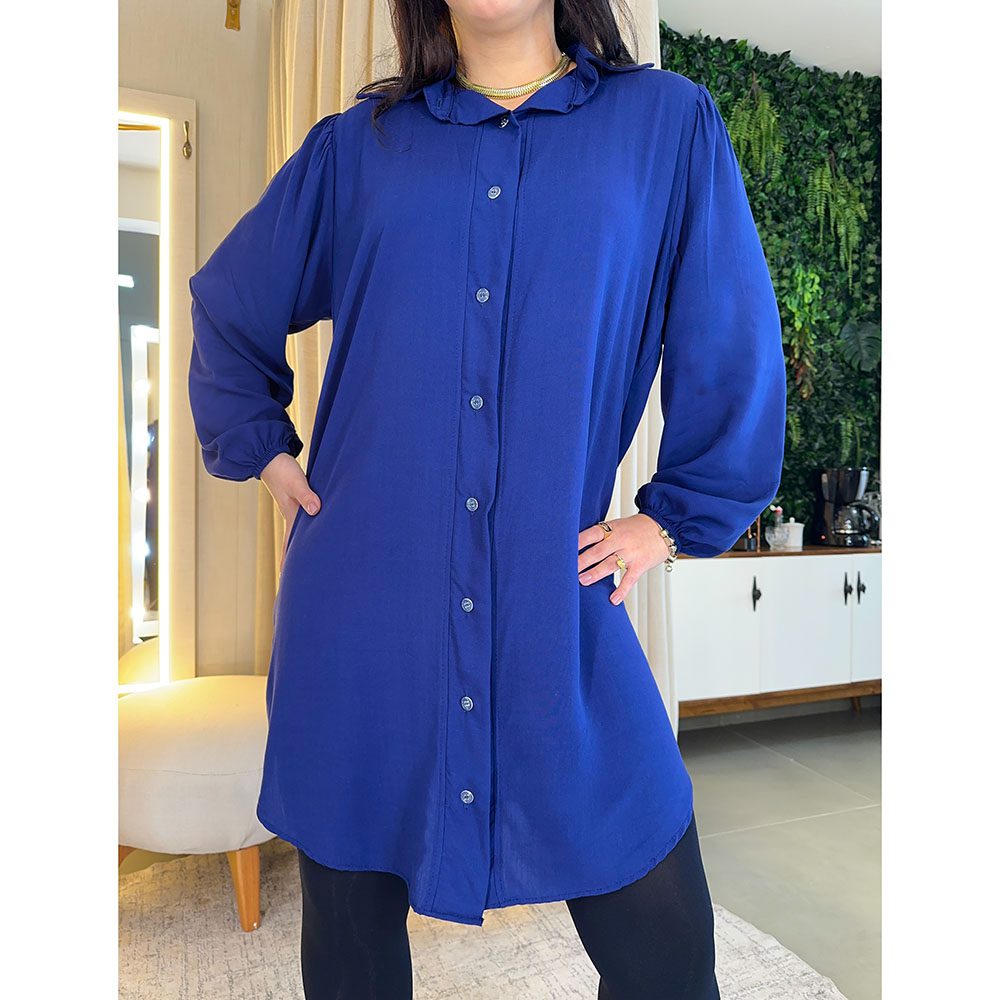 Chemise Jade Azul Marinho