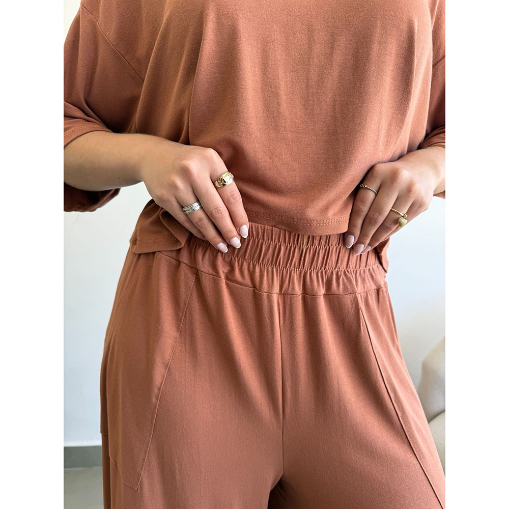 Conjunto Pantacourt Cappuccino