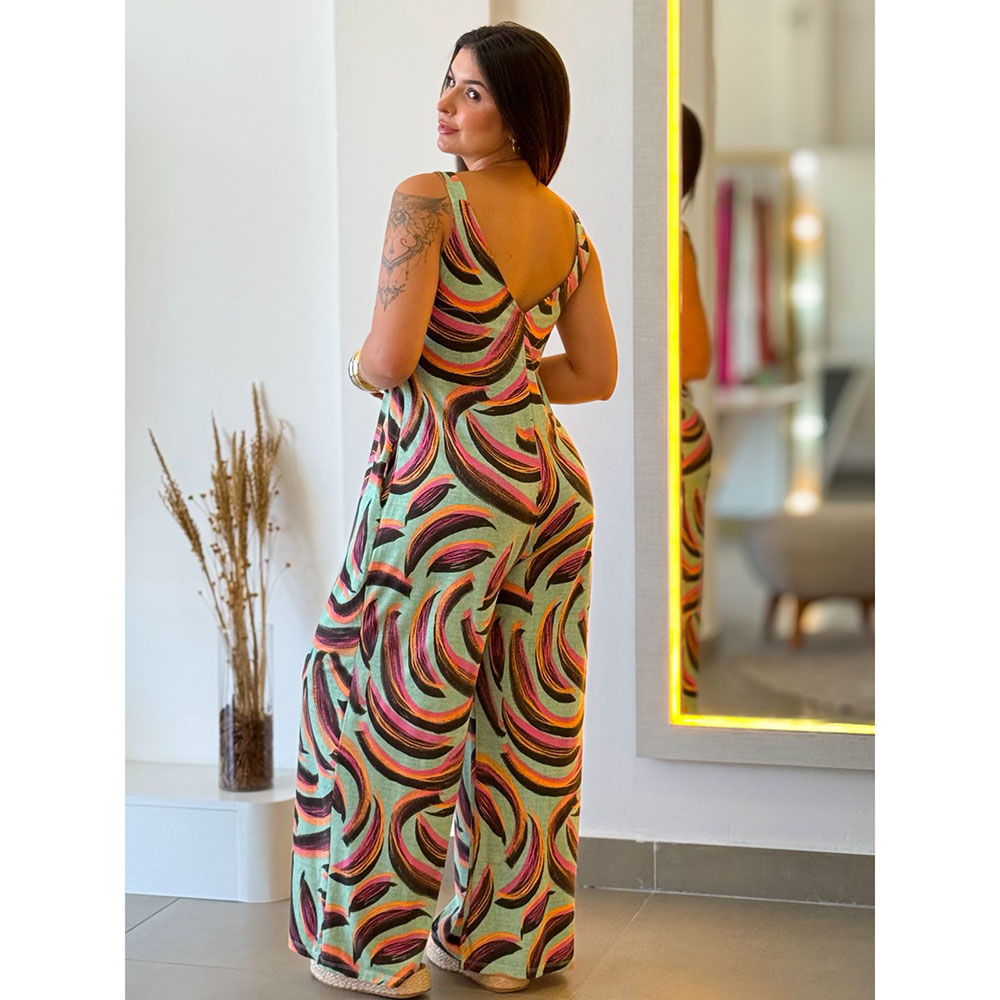 Macacão Viscolycra Estampa 41