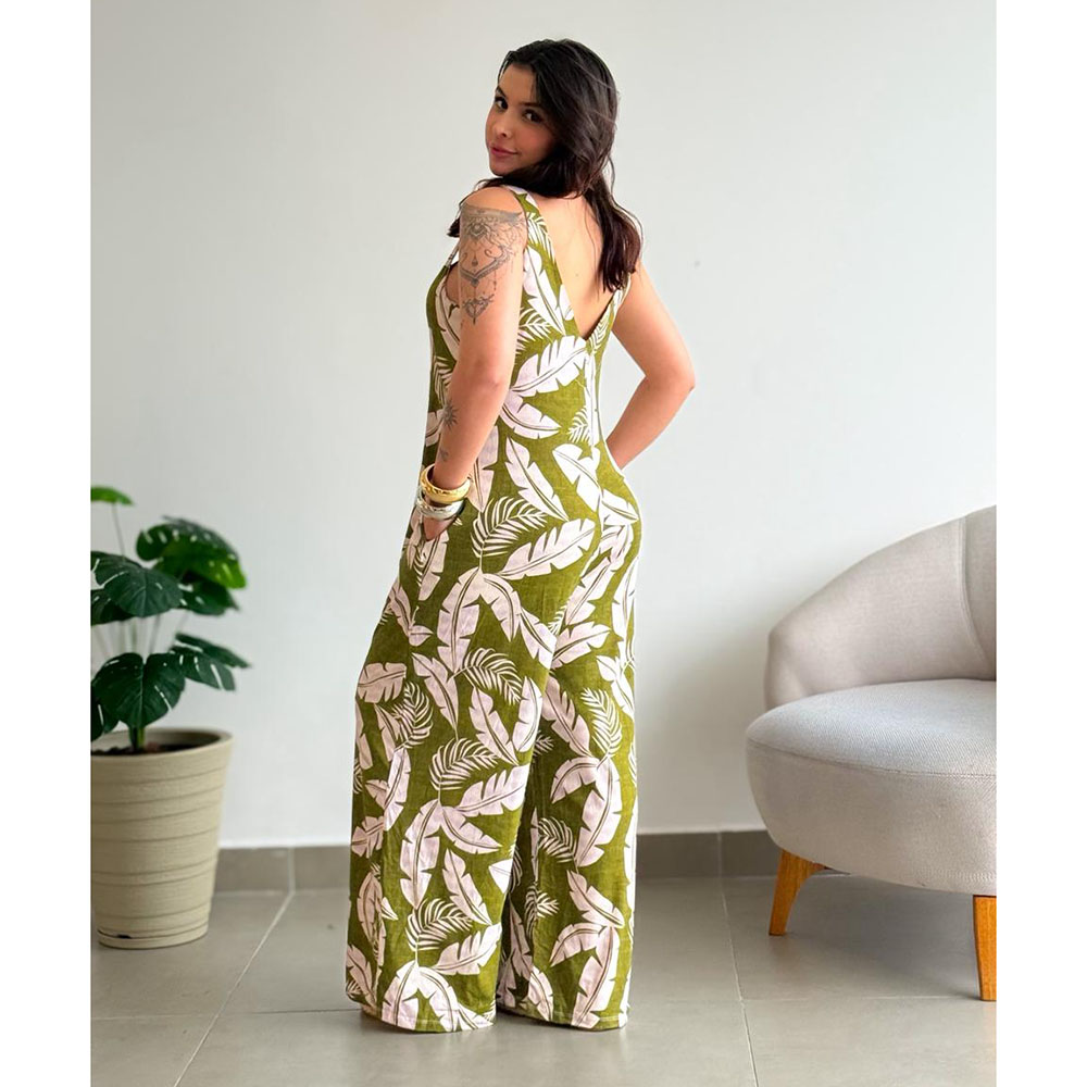 Macacão Viscolycra Estampa 24