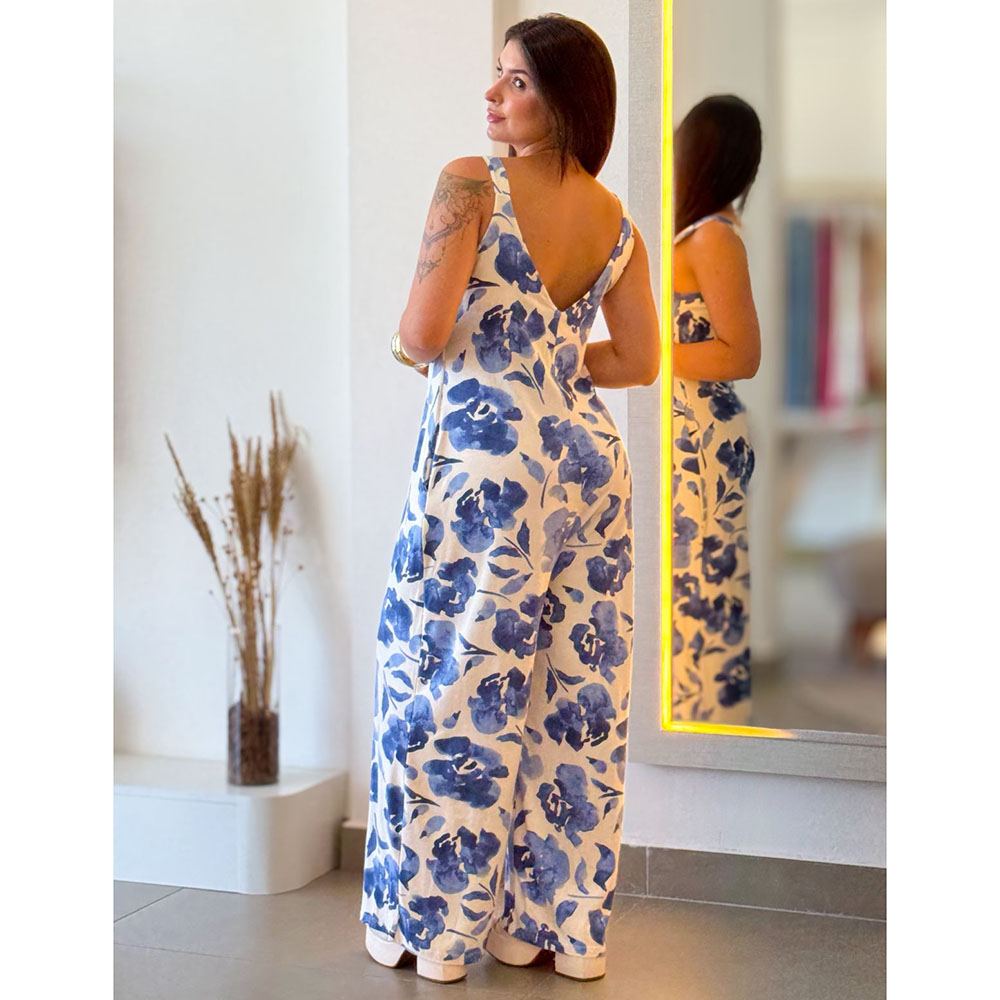 Macacão Viscolycra Estampa 39