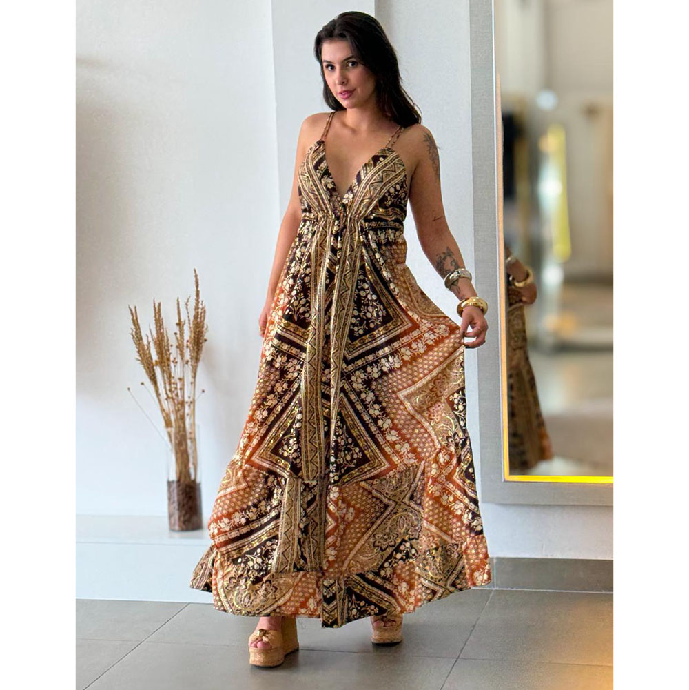 Vestido Indiano Estampa 03