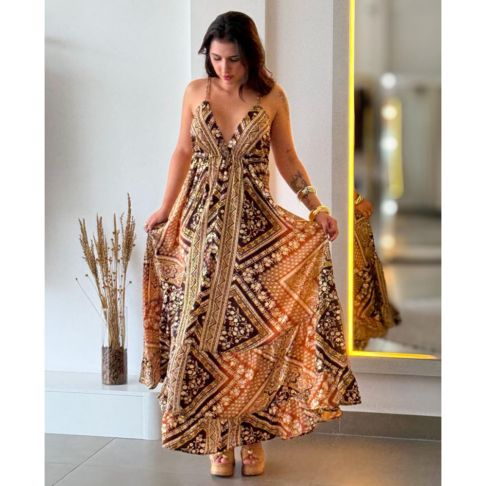 Vestido Indiano Estampa 03