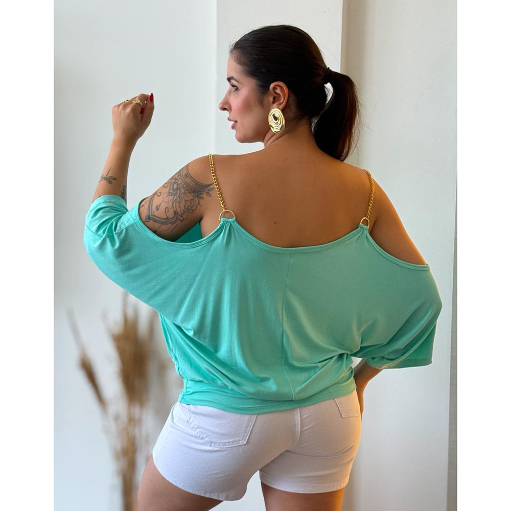 Blusa Corrente Verde Jade