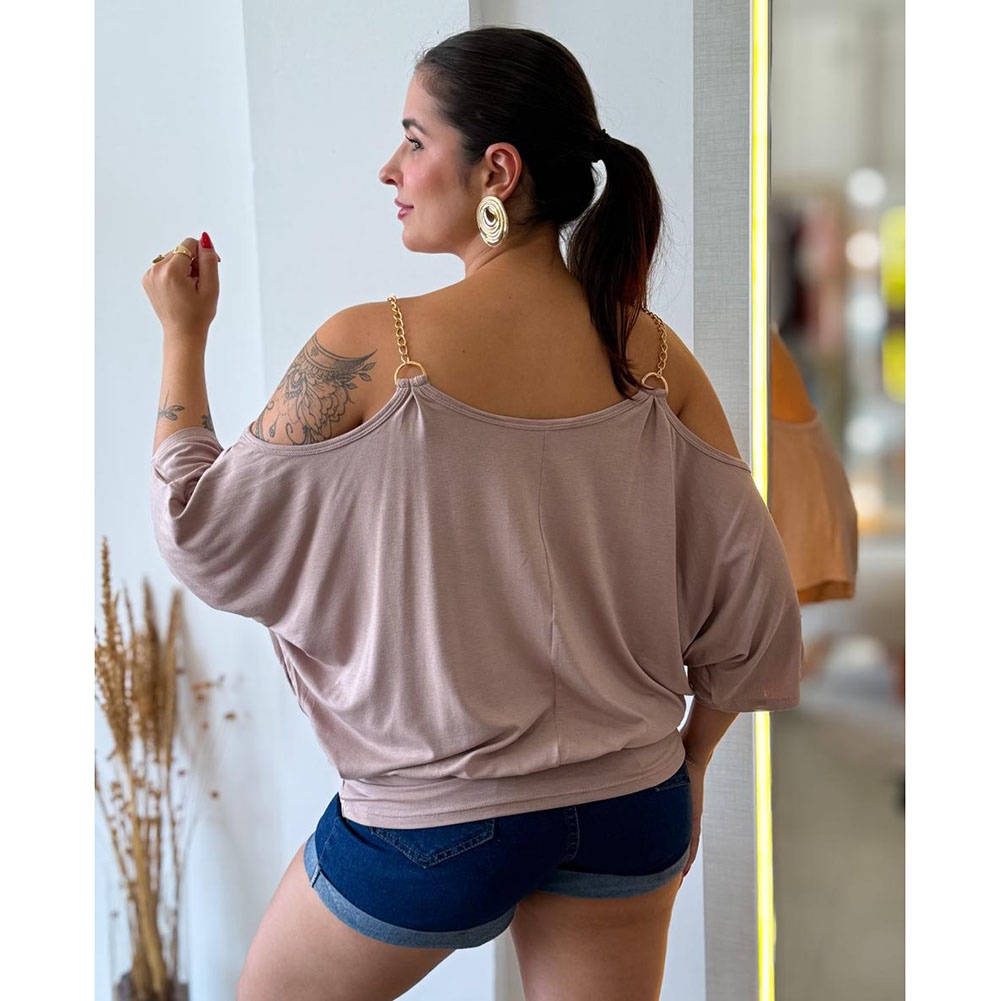 Blusa Corrente Nude