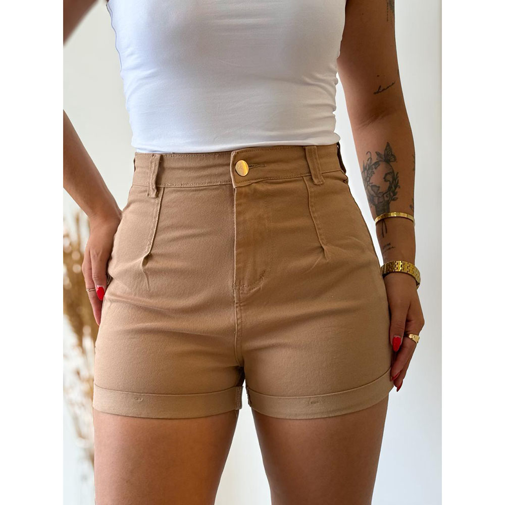 Short Alfaiataria Marrant Cappucino