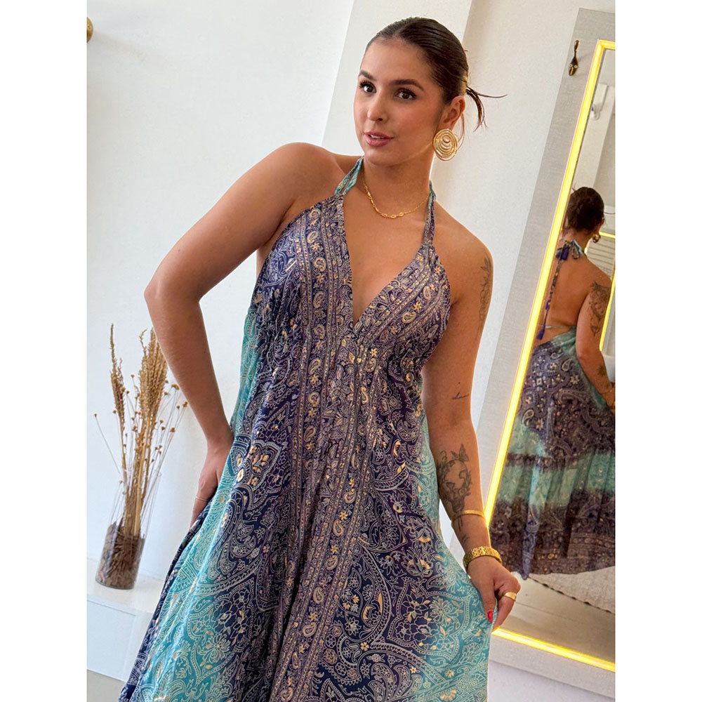Vestido Indiano Estampa 08