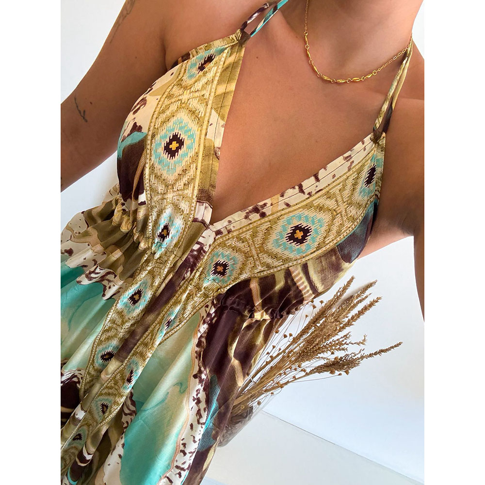 Vestido Indiano Estampa 07