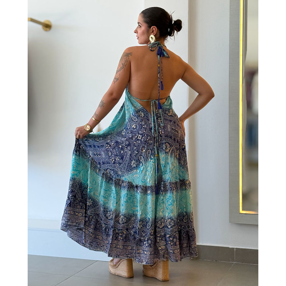Vestido Indiano Estampa 08