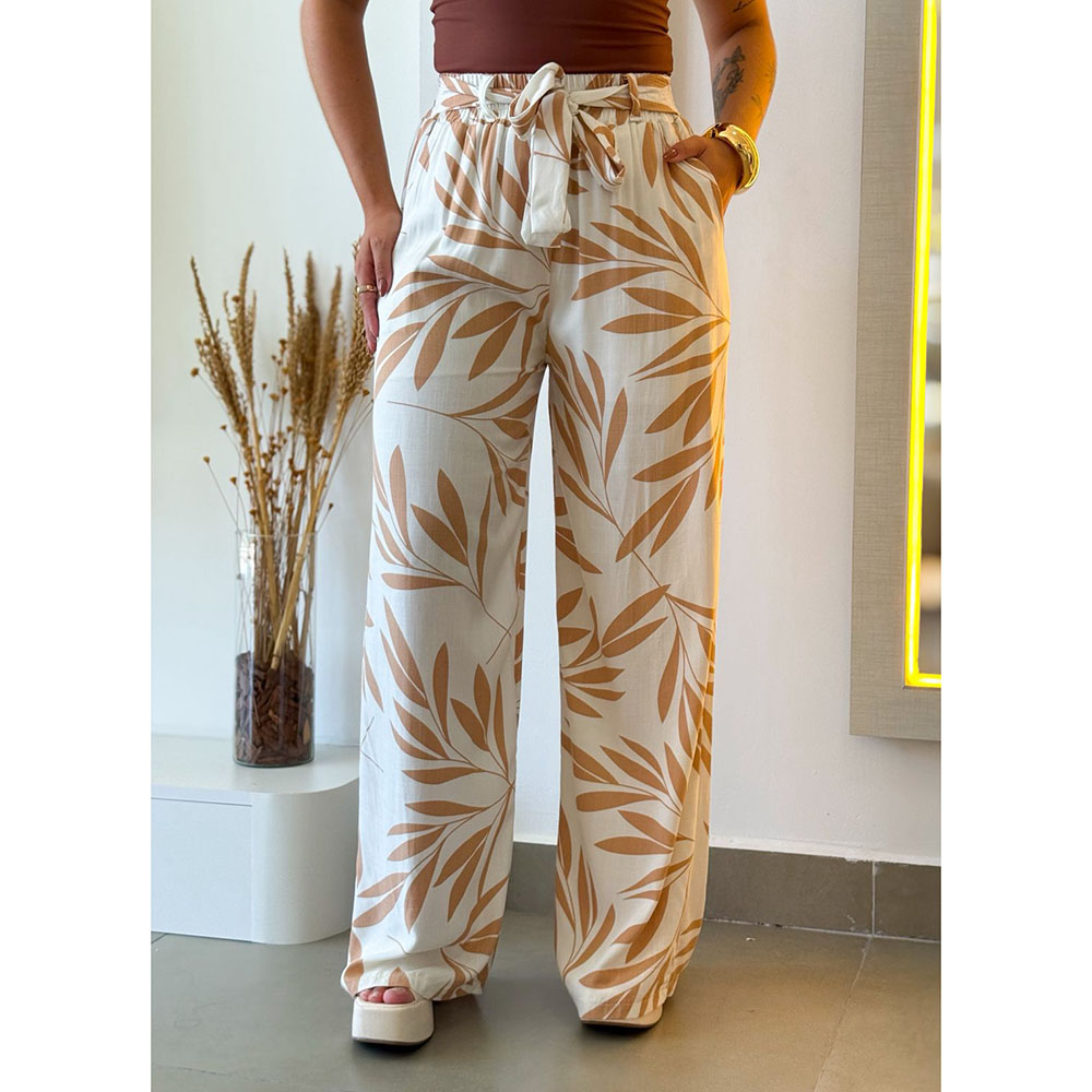 Calça Pantalona Estampa 01