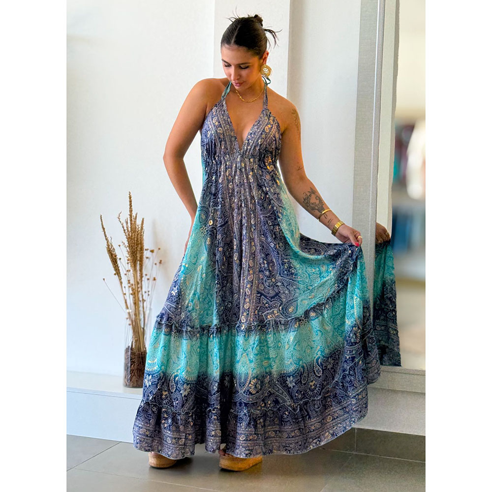 Vestido Indiano Estampa 08