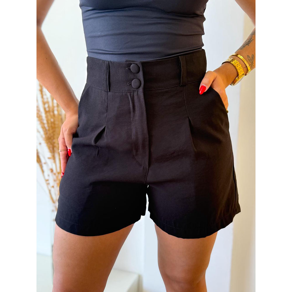 Short Alfaiataria Marrant Preto