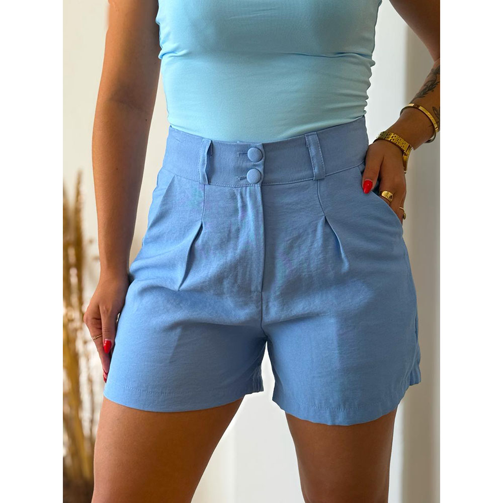 Short Alfaiataria Marrant Azul