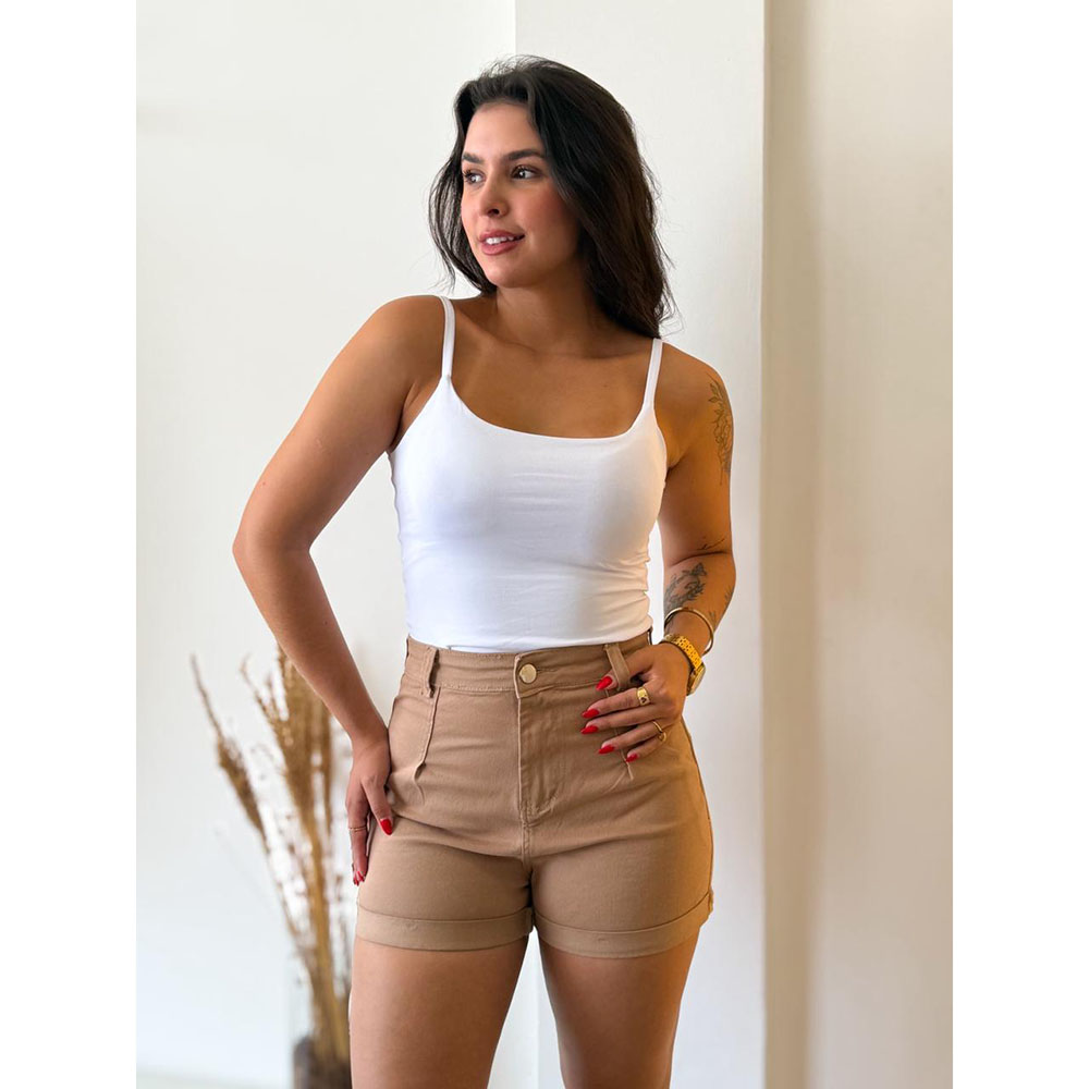 Short Alfaiataria Marrant Cappucino