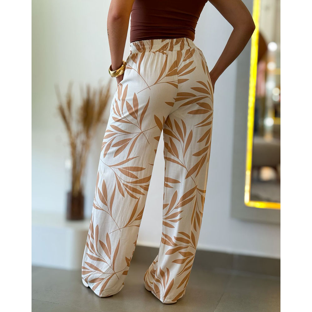 Calça Pantalona Estampa 01