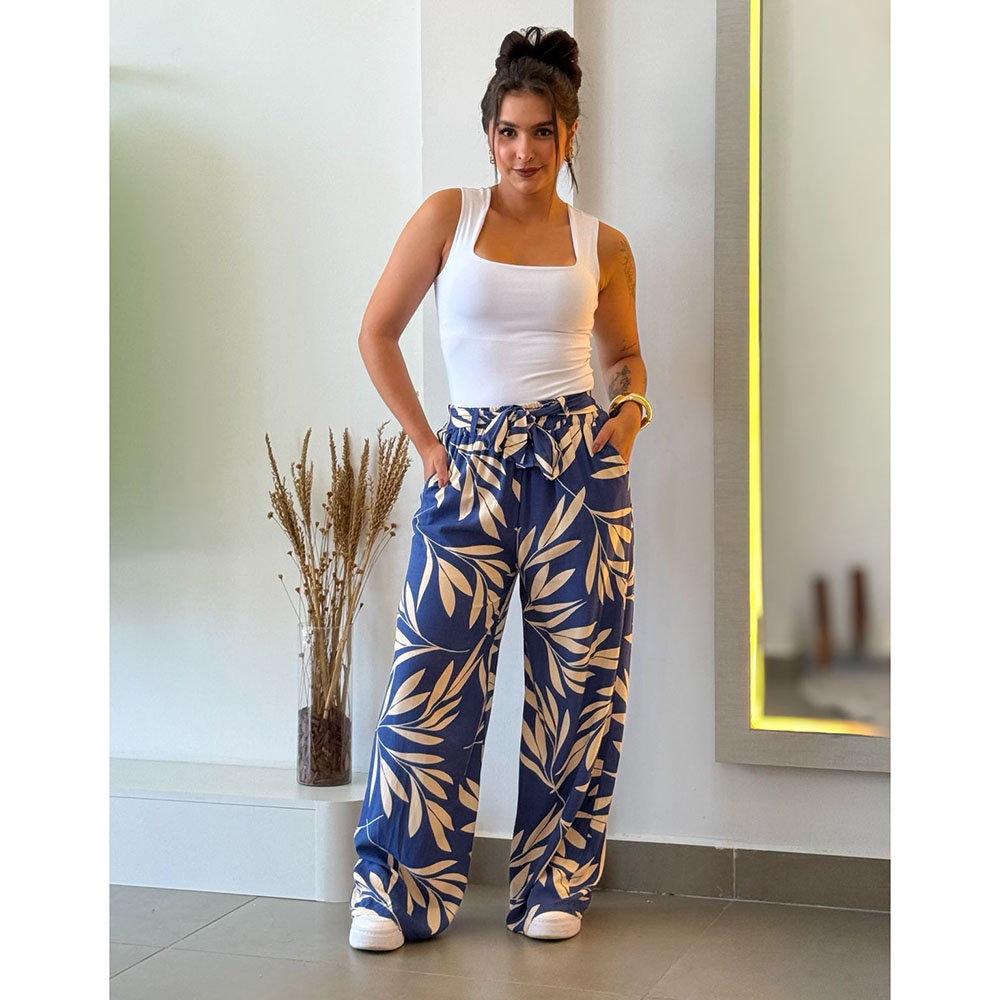 Calça Pantalona Estampa 02