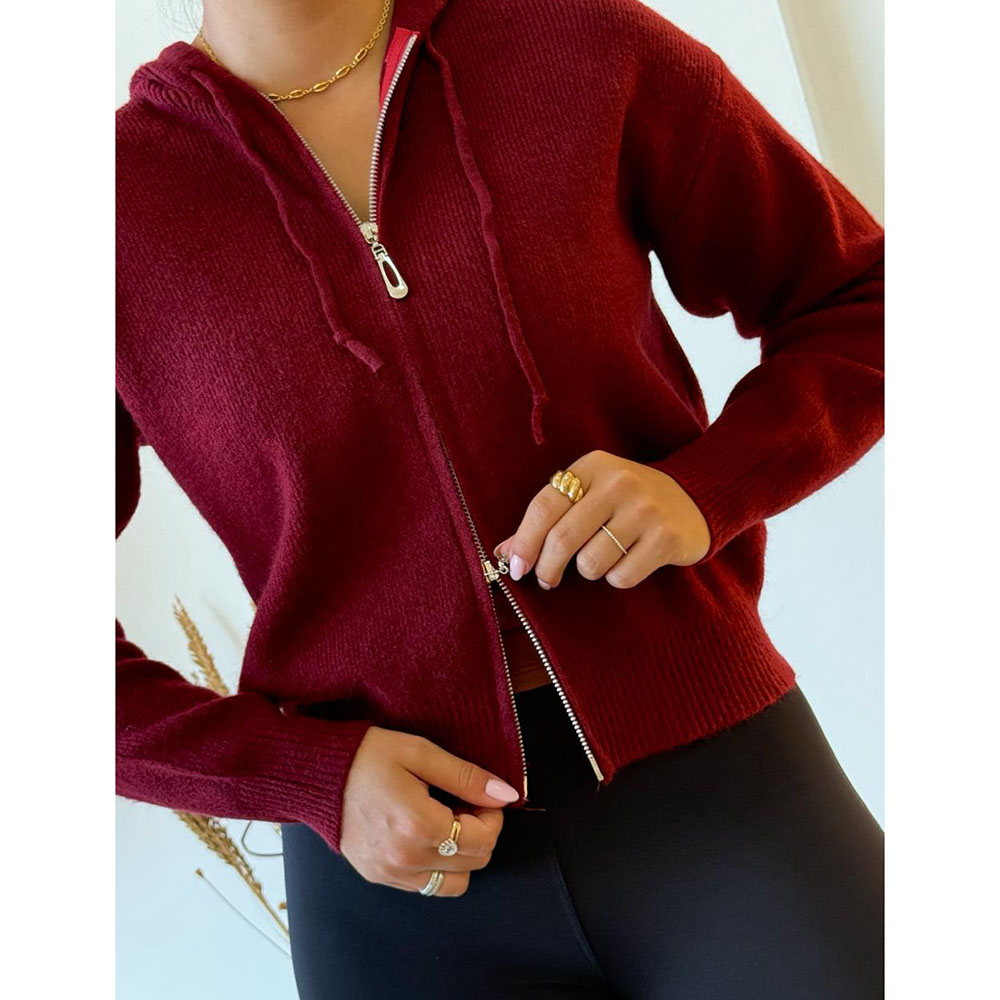 Casaco Modal Marsala