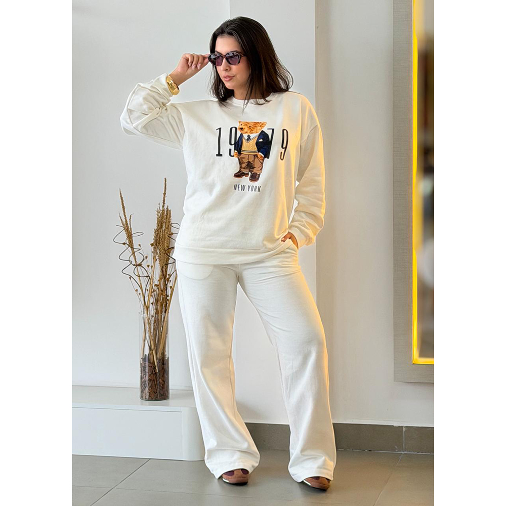 Conjunto Moletom Urso 1979 Off