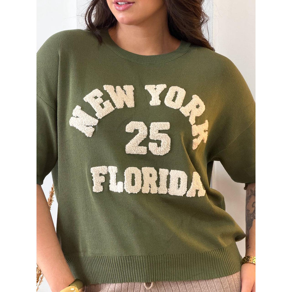 Blusa Modal New York Verde