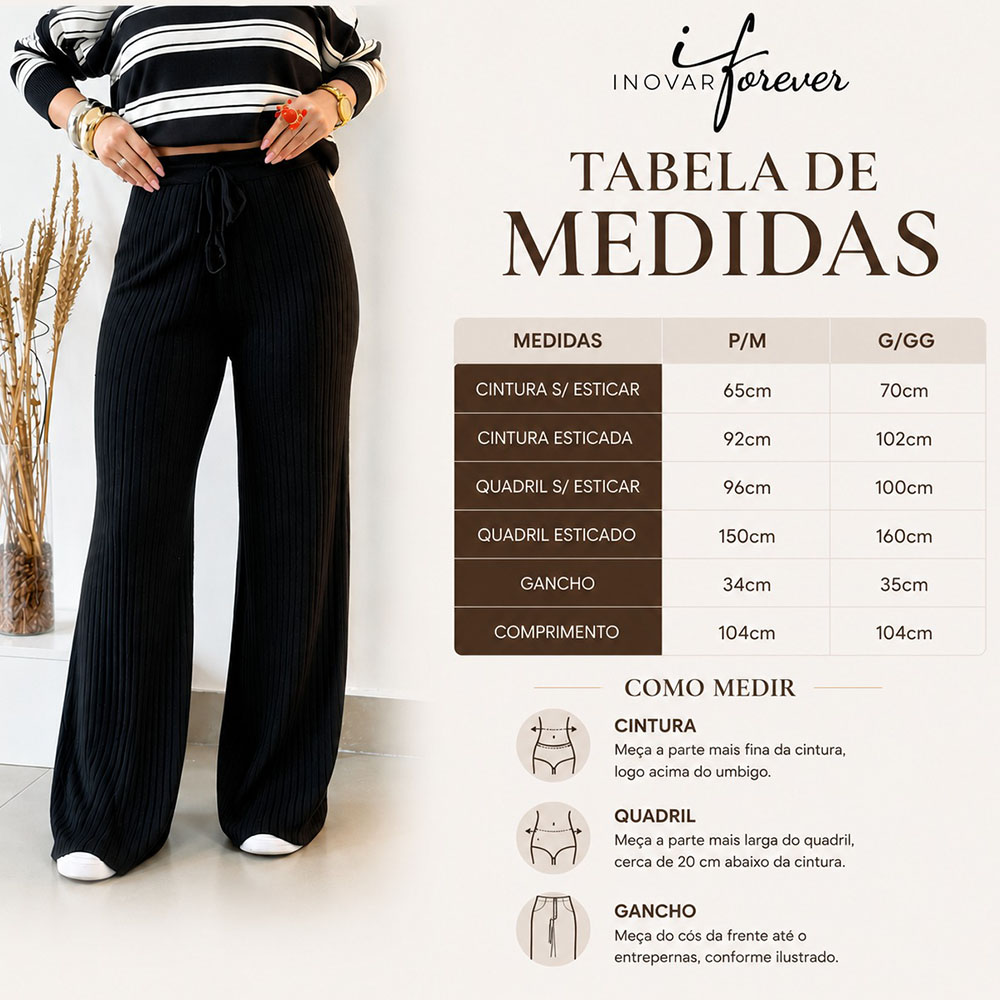 Calça Modal Marrom