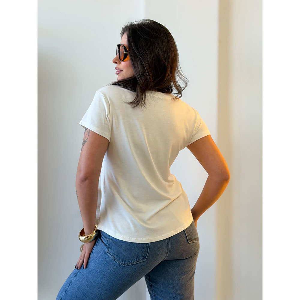 T-shirt Basic Viscolycra Off
