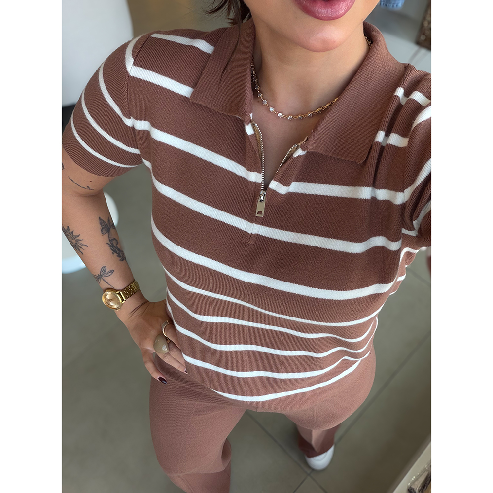 Conjunto Modal Importado Polo Nude