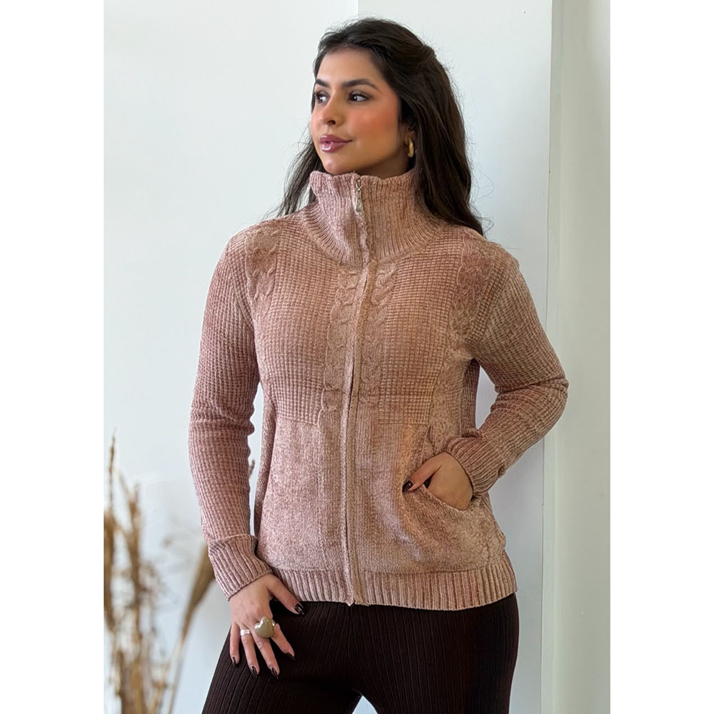 Casaco Mousse Nude