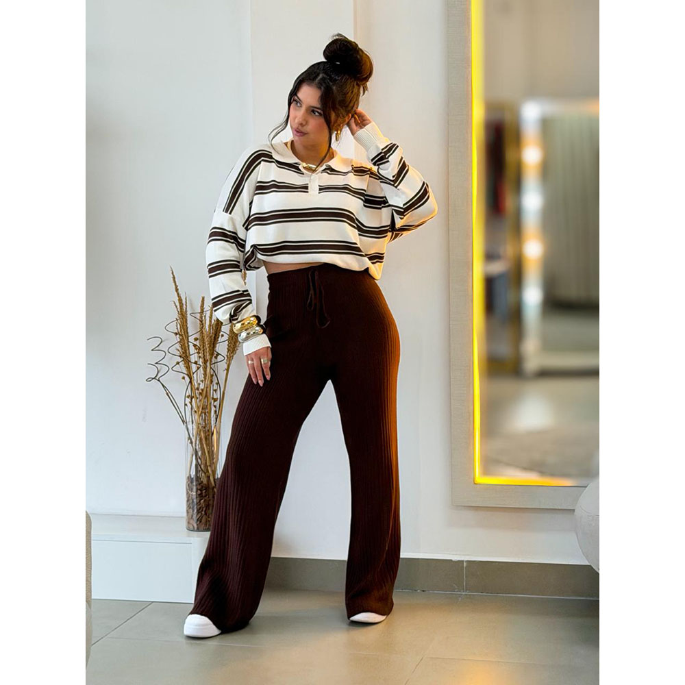 Calça Modal Marrom