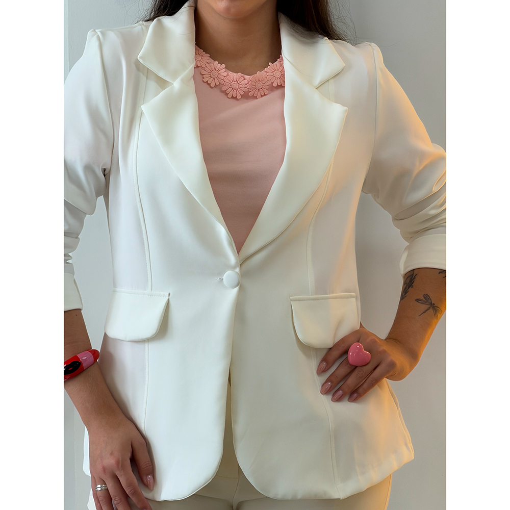 Blazer Alfaiataria Off White