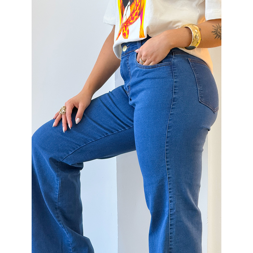 Calça Jeans Wide Tradicional