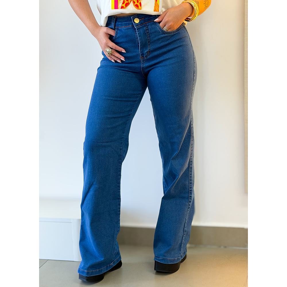 Calça Jeans Wide Tradicional