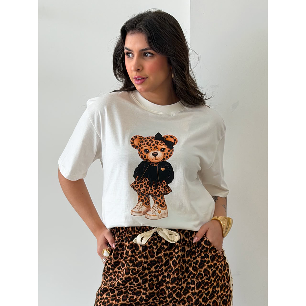 Camiseta Estampa Ursa Print
