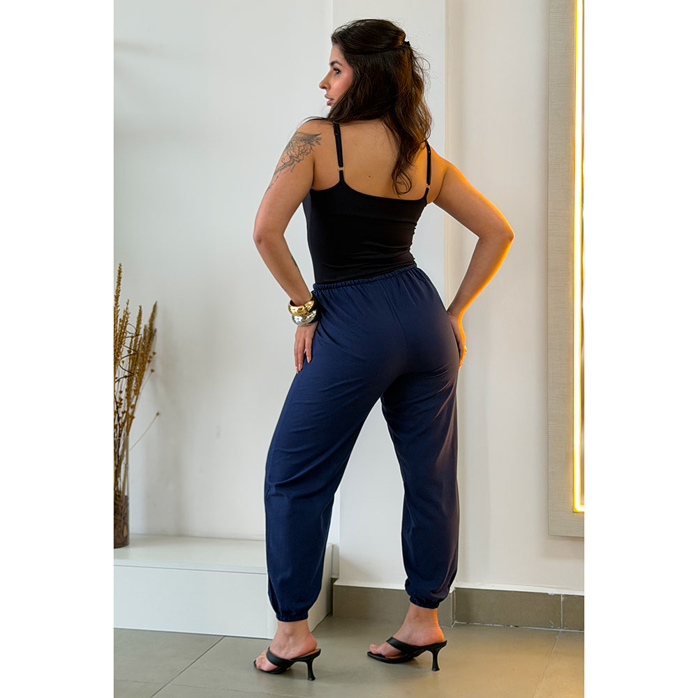Calça Jogger Azul Marinho