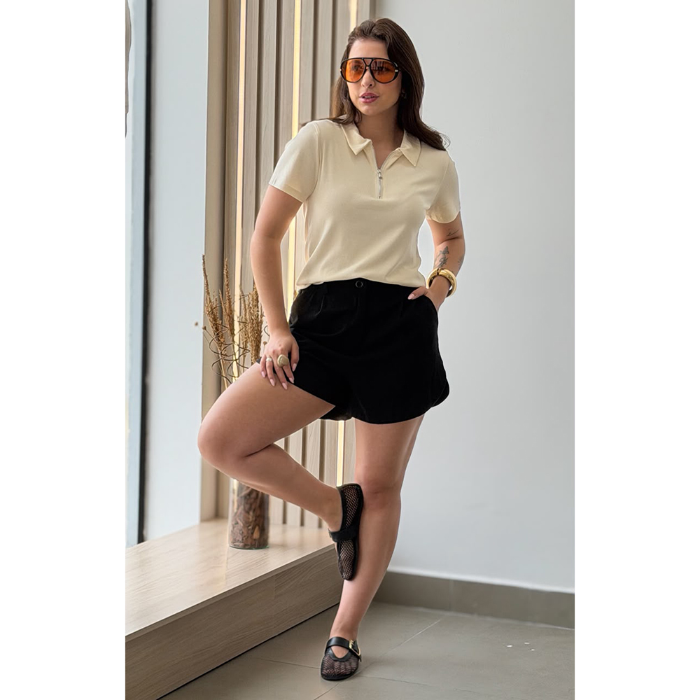 Short Social Marrant Preto